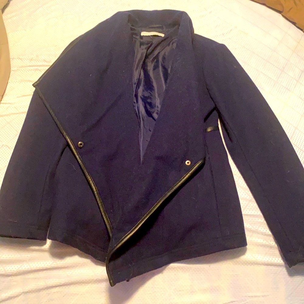 Asymmetric navy Peacoat Ny&C medium